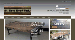 Desktop Screenshot of mthoodwoodworks.com
