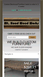 Mobile Screenshot of mthoodwoodworks.com